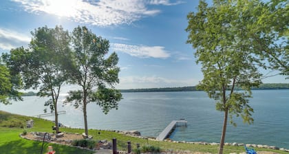 Peaceful Clinton Retreat w/ Lakefront Views!