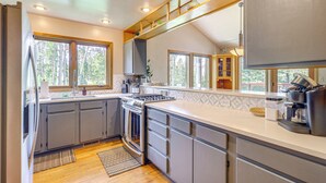 House (4 Bedrooms) | Interior - Home w/ Hot Tub: 5 Mi to Angel Fire Bike Park (Angel Fire)