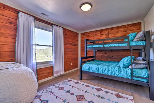 New! Central Family Retreat w/ Mtn Valley Views!