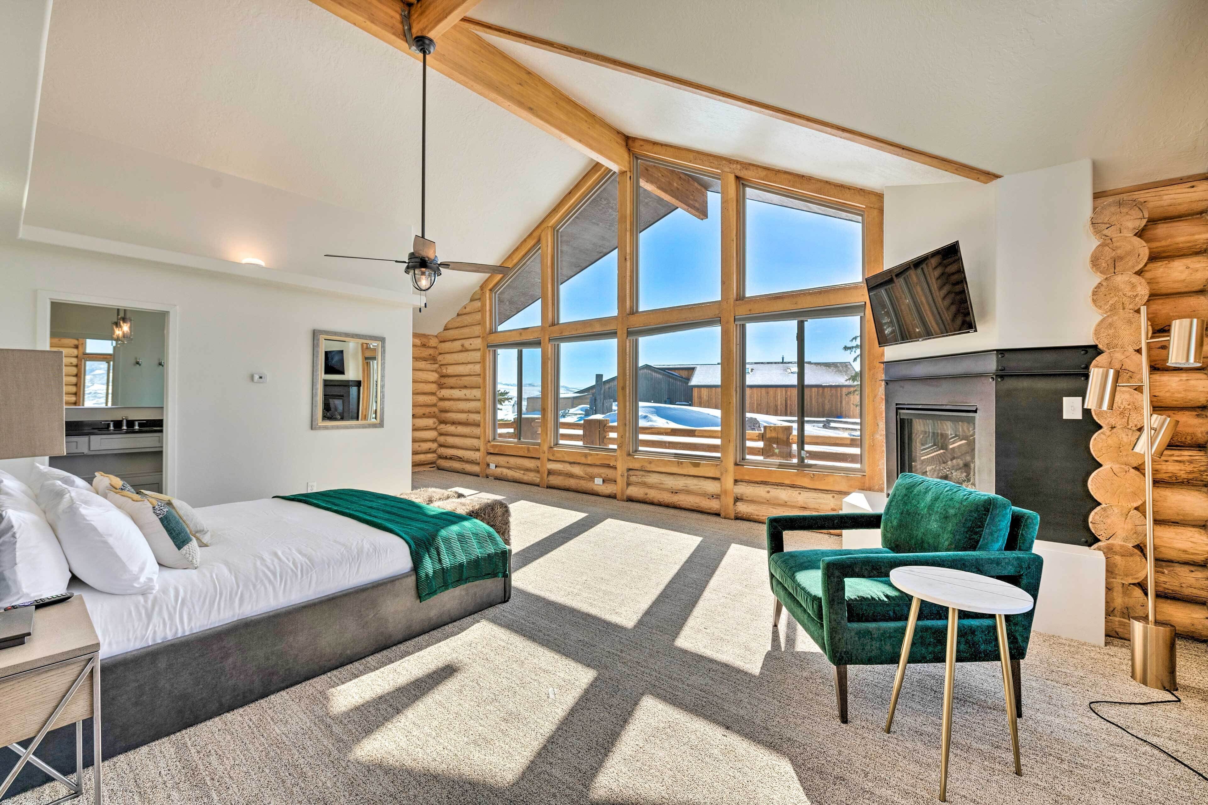 Mtn. Immersion: Luxe Cabin W/spa, 6Mi to Park City