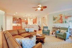 House (4 Bedrooms) | Interior - 6 Mi to Bethany Beach: Family Home w/ BBQ & Yard (Ocean View)