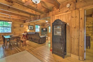 House (3 Bedrooms) | Interior - The Bird Sanctuary Fire Pit, Gas Grill & Hammock (Boone)