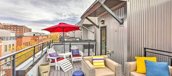 Downtown Condo w/ Rooftop Patio & City Views!