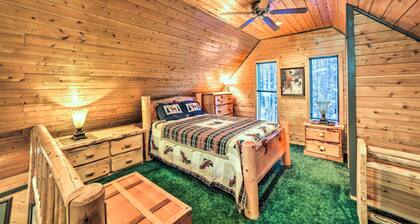 Iron River Cabin Rental w/ Fireplace + Deck!