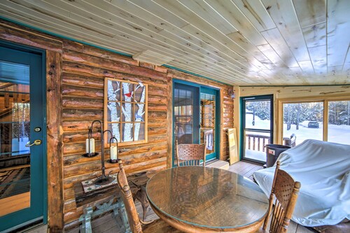 Iron River Cabin Rental w/ Fireplace + Deck!