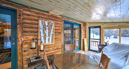 Iron River Cabin Rental w/ Fireplace + Deck!