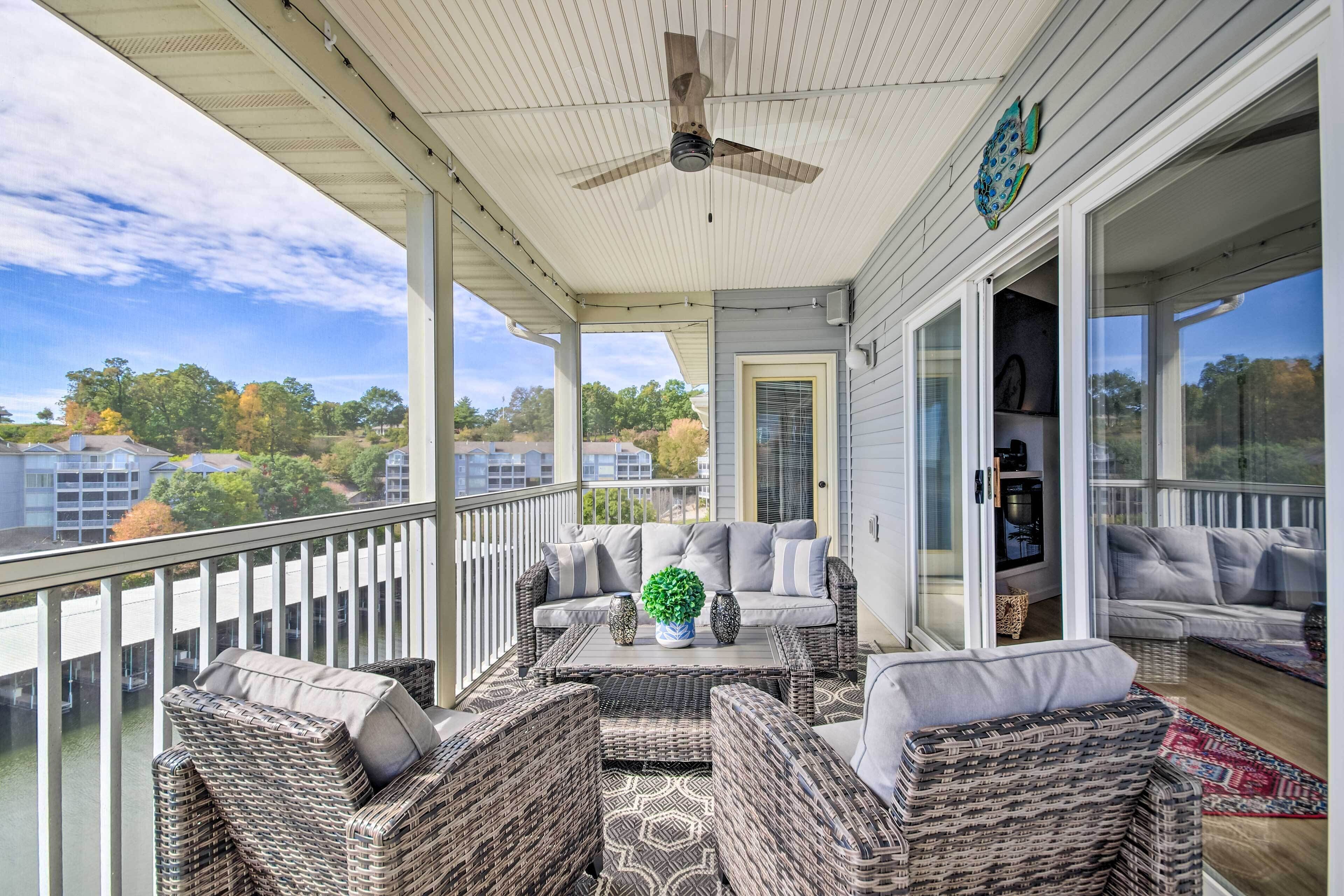 Lakefront Condo w/ Private Boat Slip & Lift!