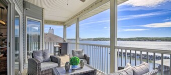 Lake Views + Pool Access: Lake Ozark Condo!