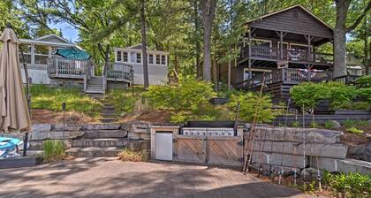 Northern Michigan Lake House w/ Boat Dock + Kayaks