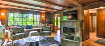 Peaceful + Elegant Cottage w/ Riverside View