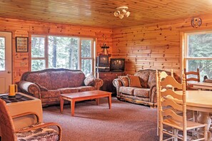 House (3 Bedrooms) | Interior - Gould City Lakefront Hideaway w/ Dock & Rowboat! (Gould City)