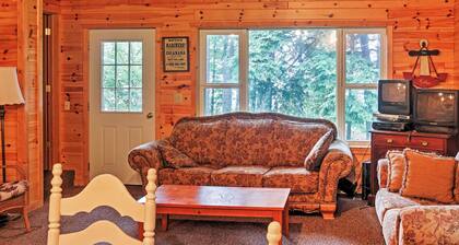 Gould City Lakefront Hideaway w/ Dock & Rowboat!