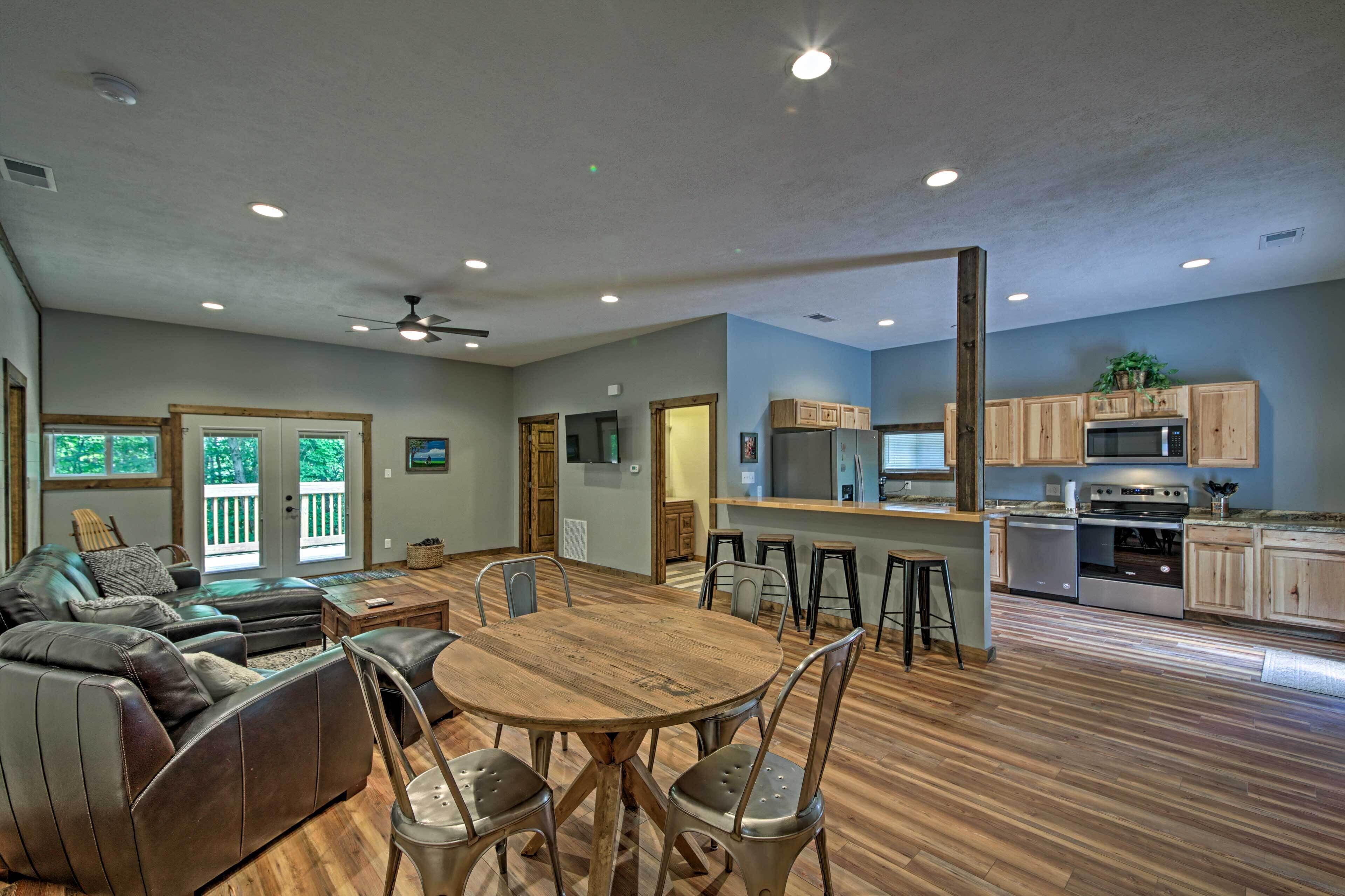 Camp Monroe in Bloomington w/ Deck & Views!