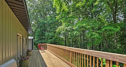 Camp Monroe in Bloomington w/ Deck & Views!