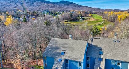Killington Vermont Condo w/ Ski-in Trail