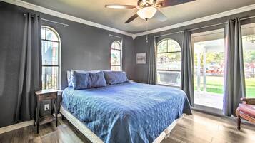 House (4 Bedrooms) | 4 bedrooms, laptop workspace, iron/ironing board, bed sheets