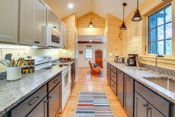 Cottage (4 Bedrooms) | Interior - Private Island w/ 2 Cottages on Kezar Lake! (Lovell)