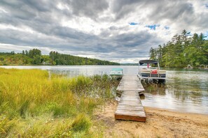 Interior - Private Island w/ 2 Cottages on Kezar Lake! (Lovell)
