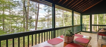 Private Island w/ 2 Cottages on Kezar Lake!
