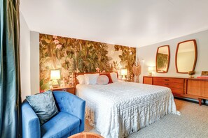 House (5 Bedrooms) | Interior - Game Room & Fire Pit: Peaceful Catskills Farmhouse (Meredith)