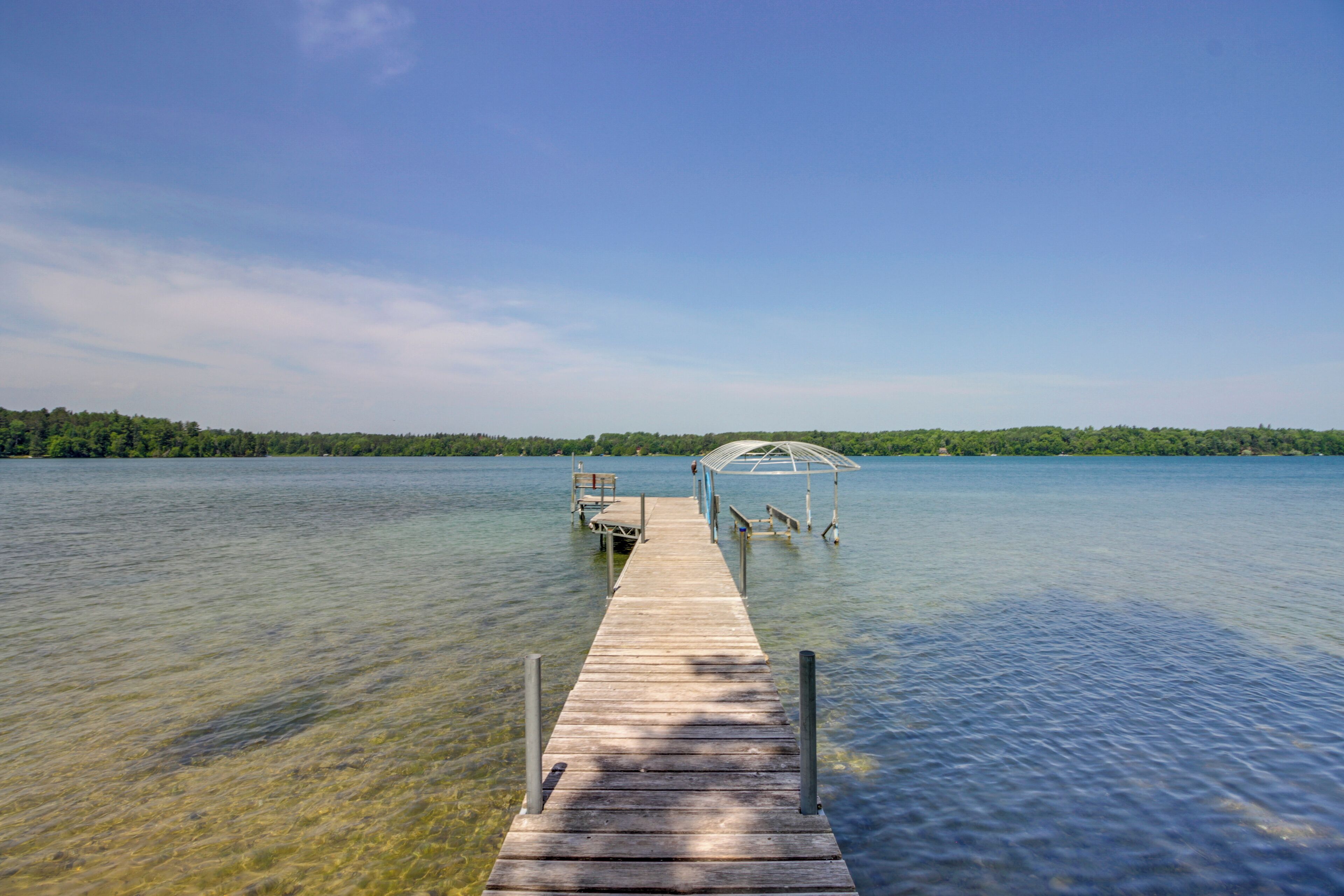 Cabin Getaway w/ Private Dock, Walk to Trail!