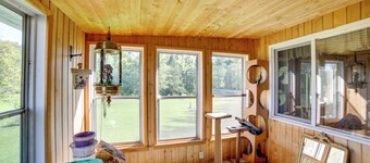 Riverfront Suring Home: ATV Trails, Sunroom!