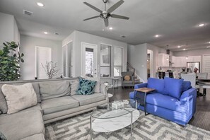 House (3 Bedrooms) | Interior - Patio & Game Room: Modern Home in Frisco (Frisco)