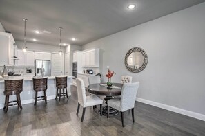 House (3 Bedrooms) | Interior - Patio & Game Room: Modern Home in Frisco (Frisco)