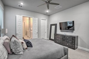 House (3 Bedrooms) | Interior - Patio & Game Room: Modern Home in Frisco (Frisco)