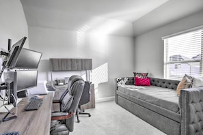 House (3 Bedrooms) | Interior - Patio & Game Room: Modern Home in Frisco (Frisco)