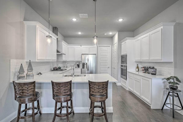 House (3 Bedrooms) | Interior - Patio & Game Room: Modern Home in Frisco (Frisco)