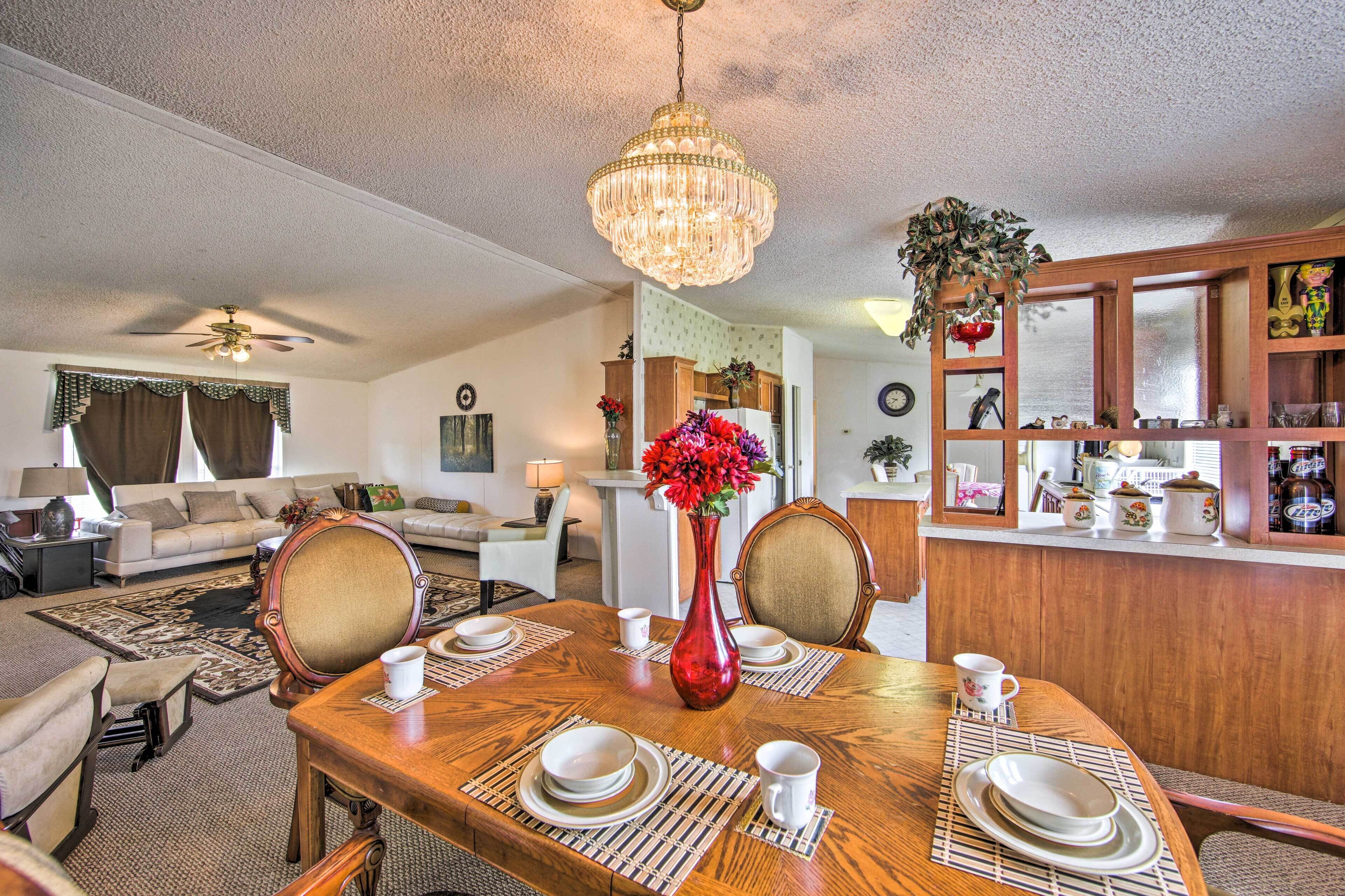 Quitman Home w/ Covered Deck + Lake Access!