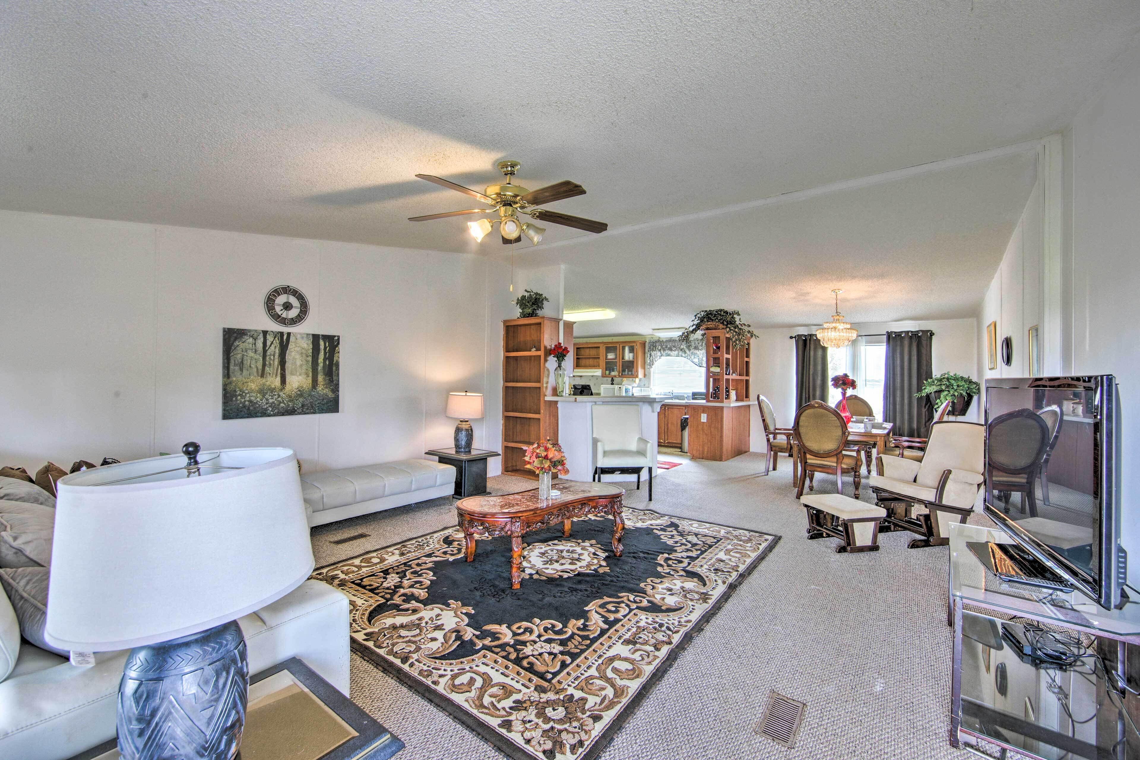 Quitman Home w/ Covered Deck + Lake Access!