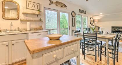 4 Mi to Boone: Converted Barn Duplex by Stream