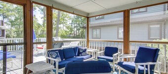 Home w/ Wetland Views- Half Mi to Bethany Beach!
