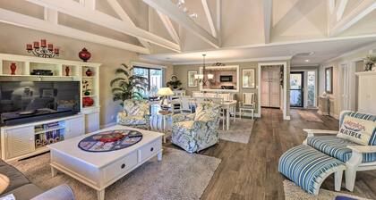 Palmetto Dunes Villa w/ Deck & Lagoon Views!
