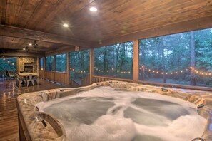 House (5 Bedrooms) | Interior - Large Upscale Cabin: Hot Tub, Fire Pit, Pool Table (Broken Bow)