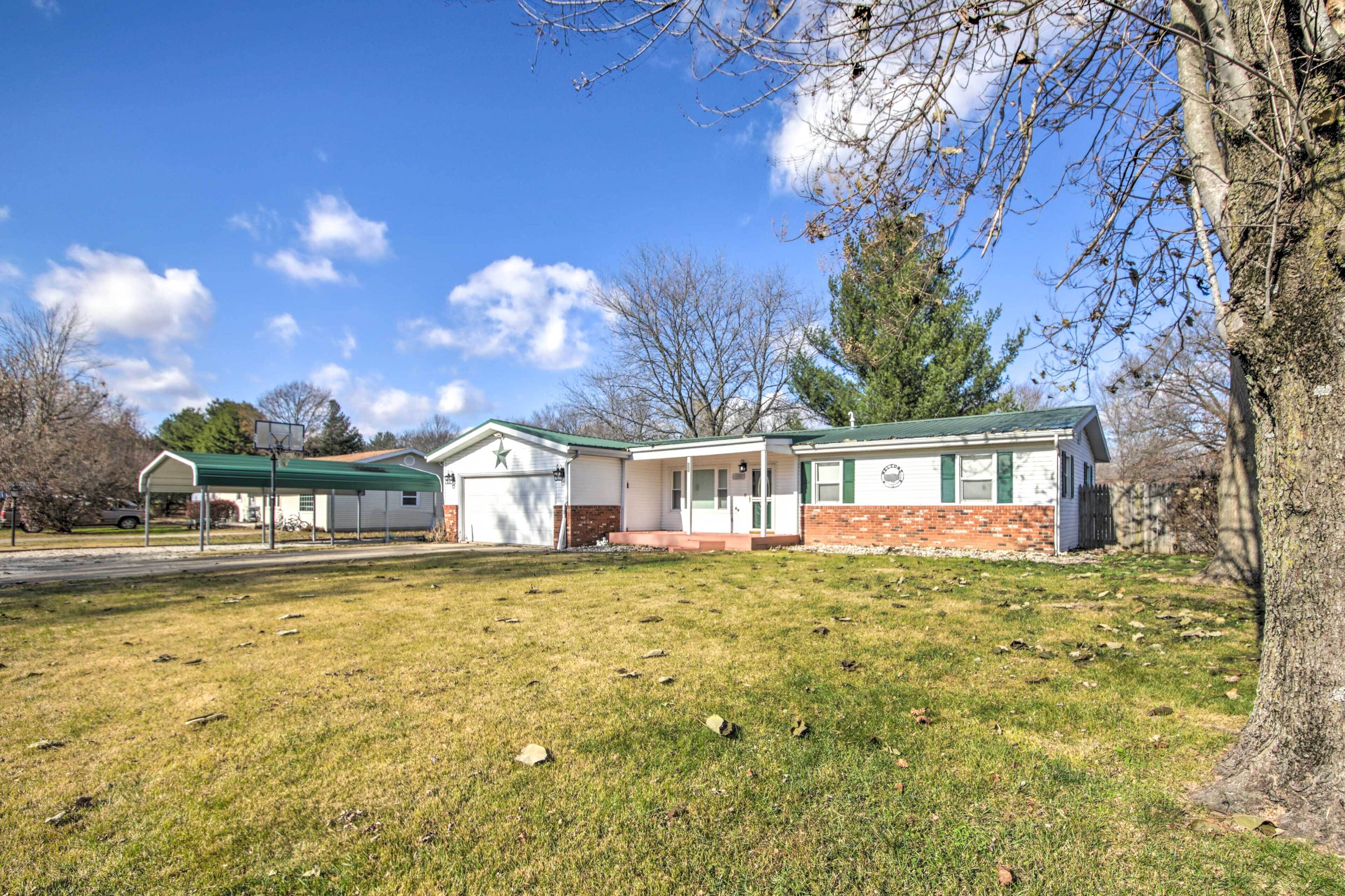 Dog-friendly Illinois Home w/ Private Yard!