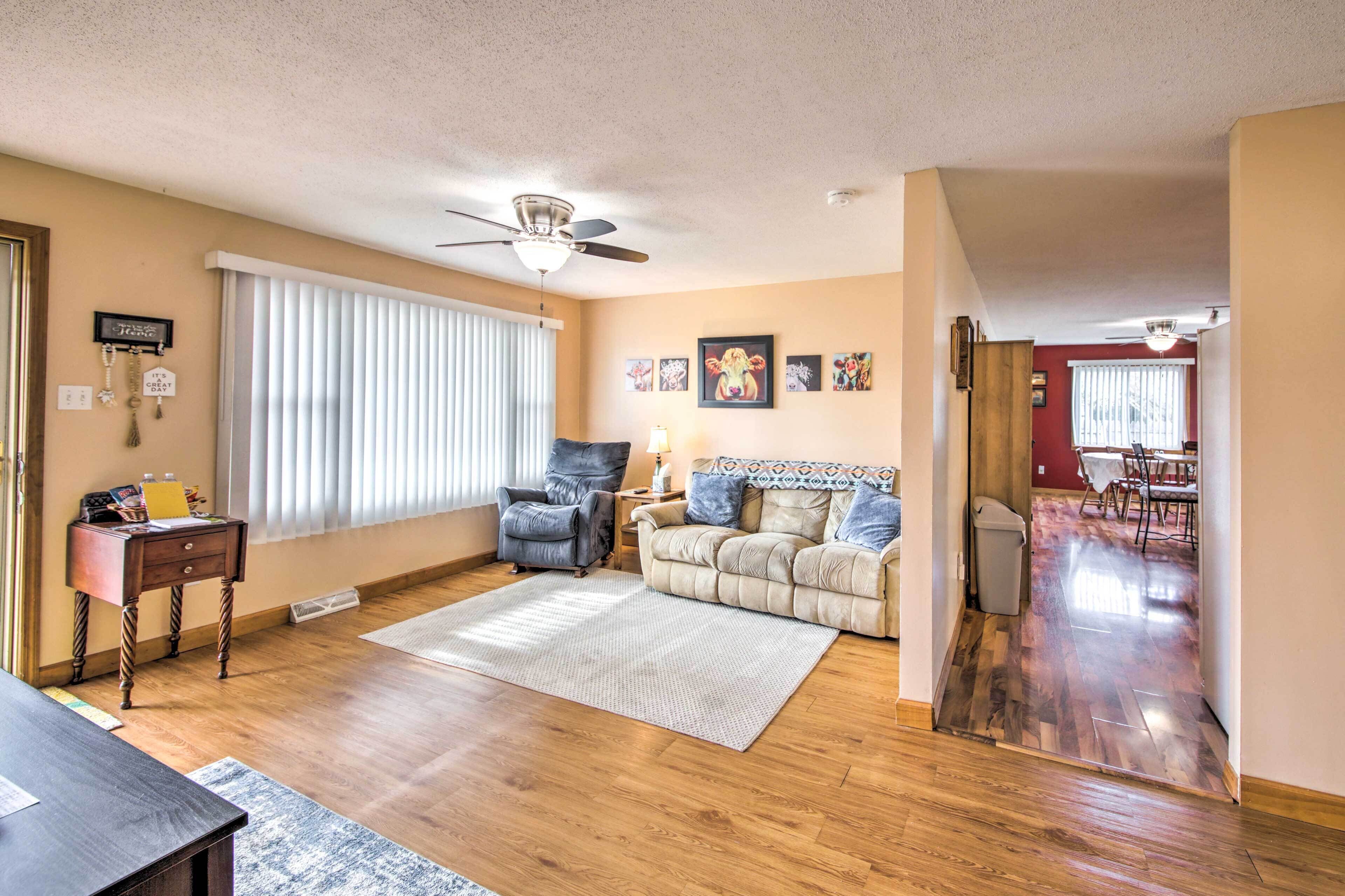 Dog-friendly Illinois Home w/ Private Yard!