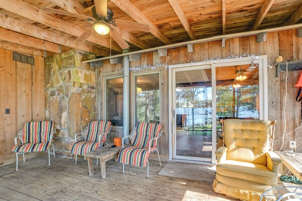 House (2 Bedrooms) | Interior - Lakefront New Concord Paradise w/ Screened Porch! (New Concord)
