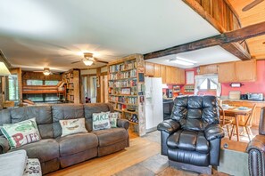 House (2 Bedrooms) | Interior - Lakefront New Concord Paradise w/ Screened Porch! (New Concord)