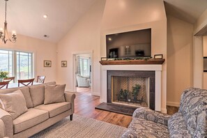Interior - Mountain Refuge w/ View, 12 Mi to Asheville! (Candler)