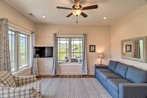 Interior - Mountain Refuge w/ View, 12 Mi to Asheville! (Candler)