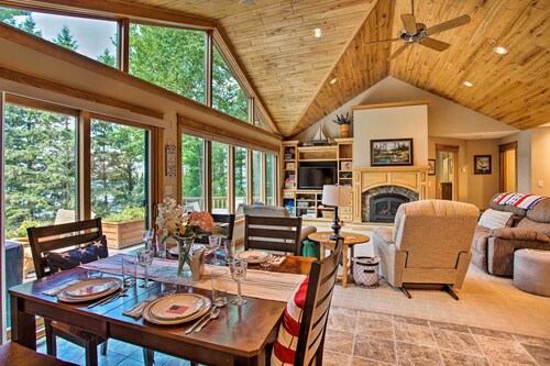 Private Retreat w/ Dock on Middle Eau Claire Lake!