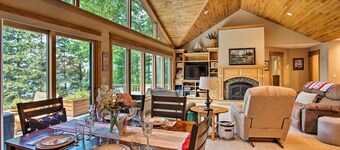 Private Retreat w/ Dock on Middle Eau Claire Lake!