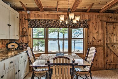 Baldwin Vacation Rental Cabin on Little Lake!