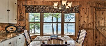 Baldwin Vacation Rental Cabin on Little Lake!