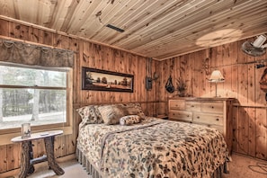 House (2 Bedrooms) | Interior - Baldwin Cabin w/ Private Beach on Little Lake! (Baldwin)