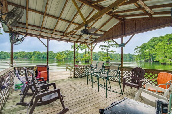 House (3 Bedrooms) | Interior - Ferriday Lakehouse w/ Private Dock, Deck, & Yard! (Ferriday)