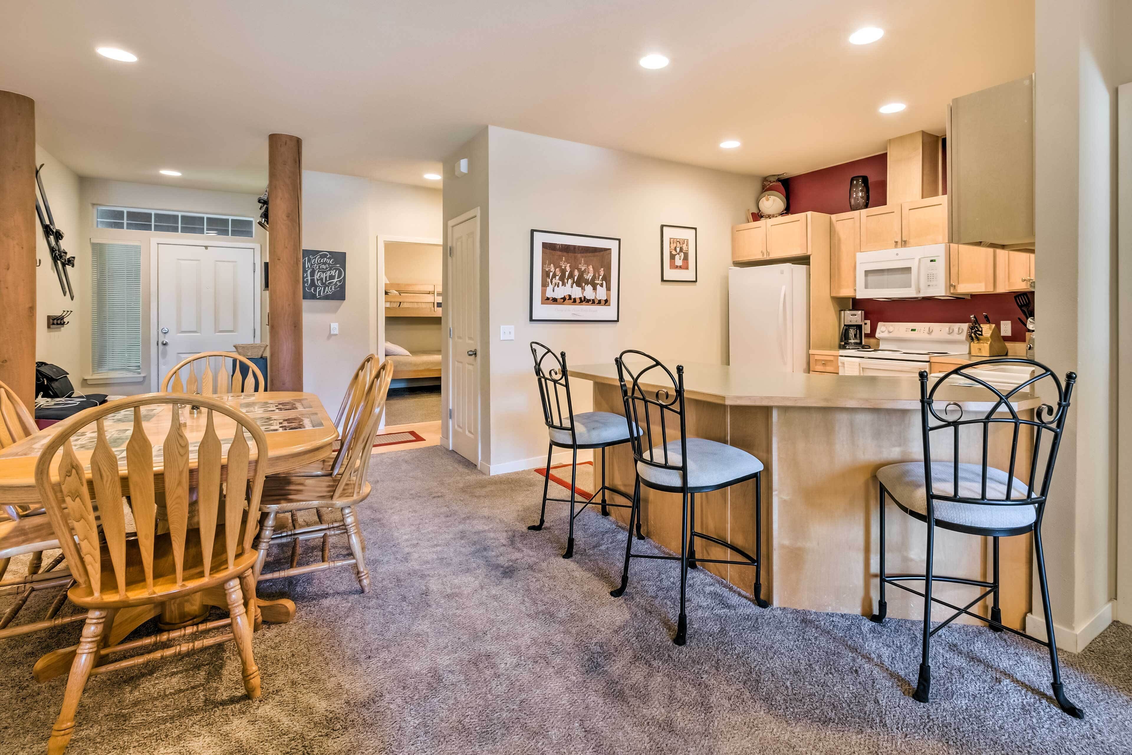 Koul's Retreat' Condo 2 Mi to Lake Wenatchee